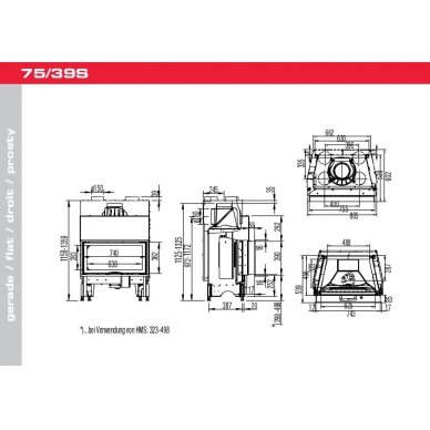 Austroflamm 75/39 S 2.0 Flat 2 Austroflamm 75/39 S 2.0 Flat 2