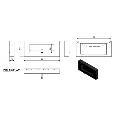Kratki Delta Flat 6