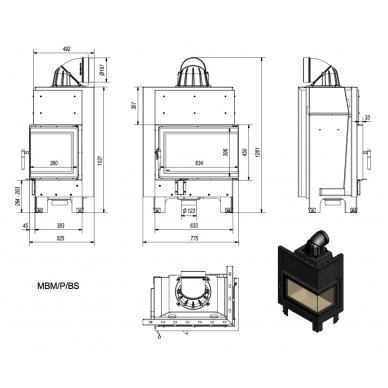 Kratki MBM P/BS 10KW 5