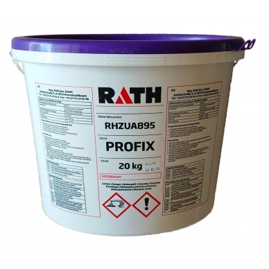 RATH Profix ugniai atsparūs šamotiniai klijai RATH Profix ugniai atsparūs šamotiniai klijai